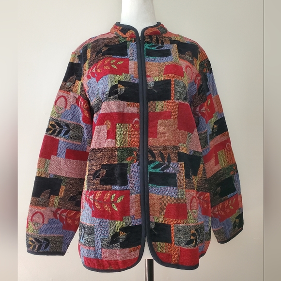 Tradition Jackets & Blazers - Vintage Tradition Tapestry Jacket
